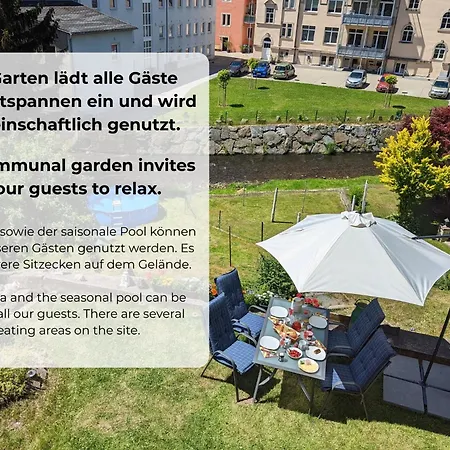 Daire Zi1 - Urlaubsmagie - Erholung Mit Pool & Sauna Sebnitz